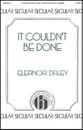 It Couldn't Be Done SATB choral sheet music cover